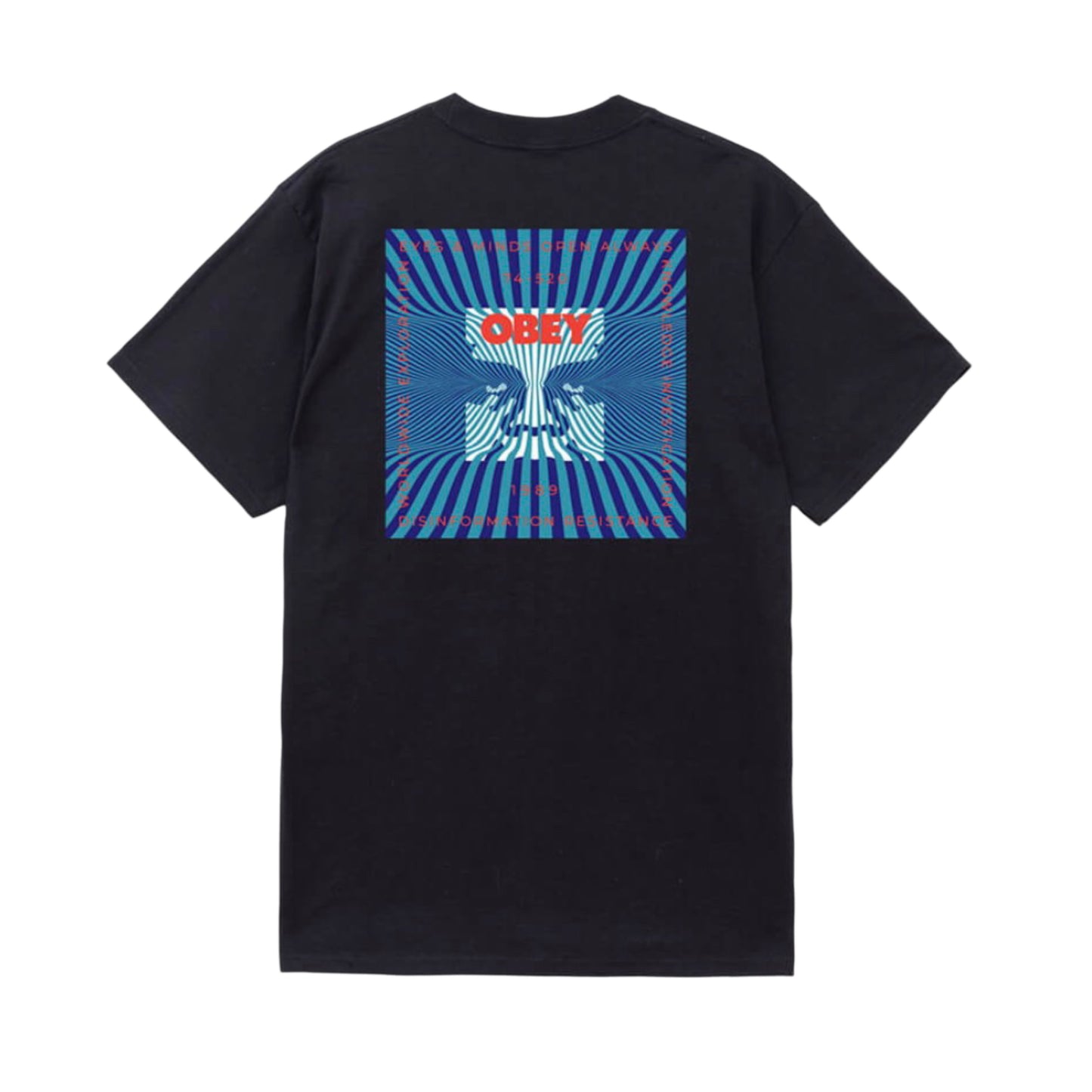 Obey Disinformation Resistance Black
