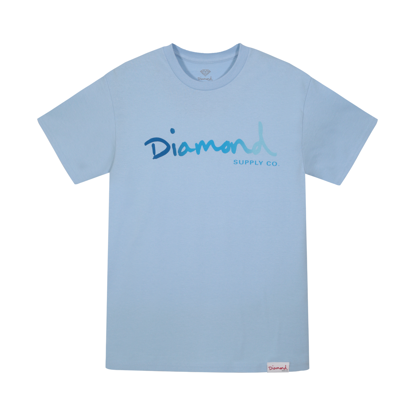 Diamond Supply Co - Og Script Ligth Blue