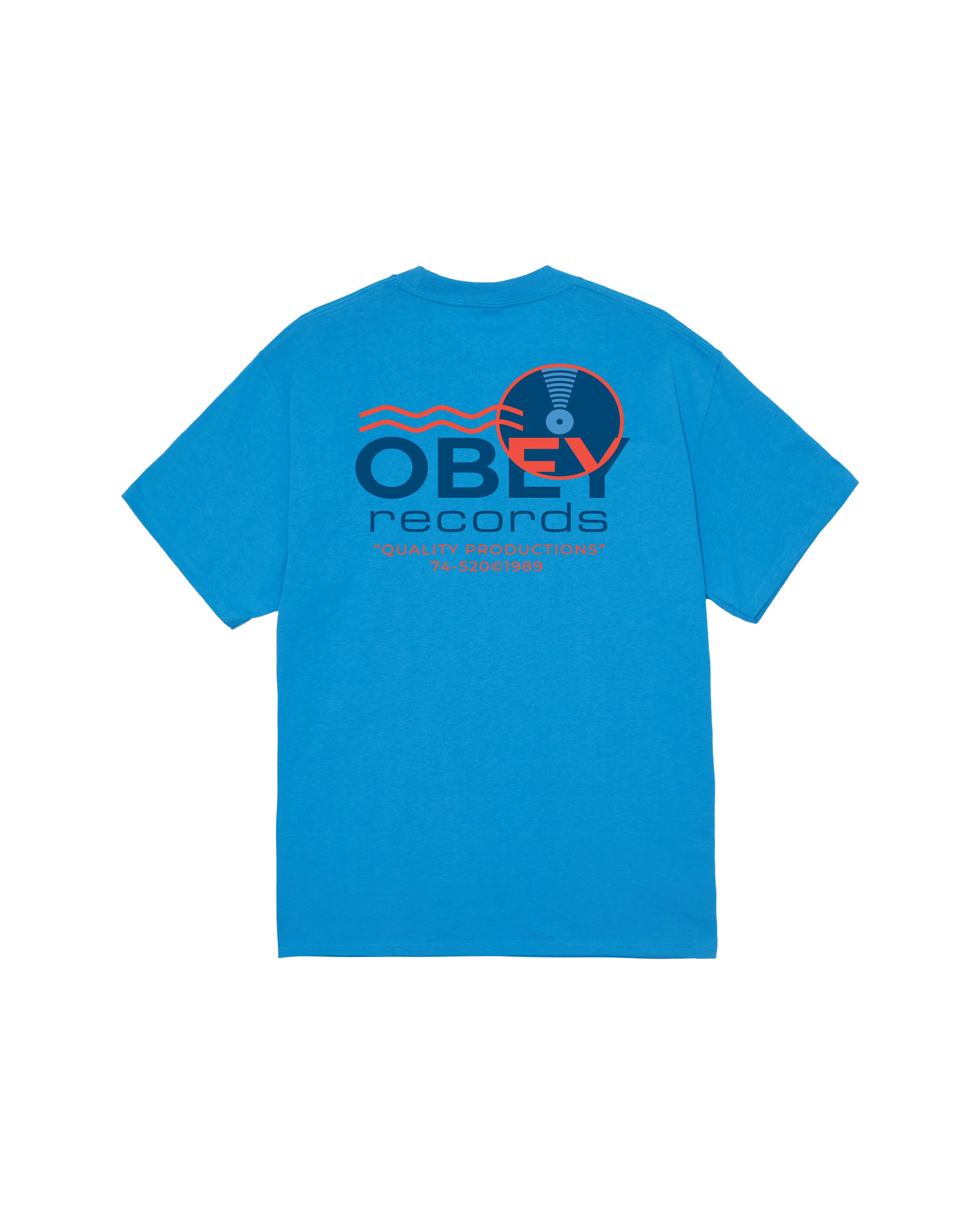 Obey RécordsSound Waves Blue