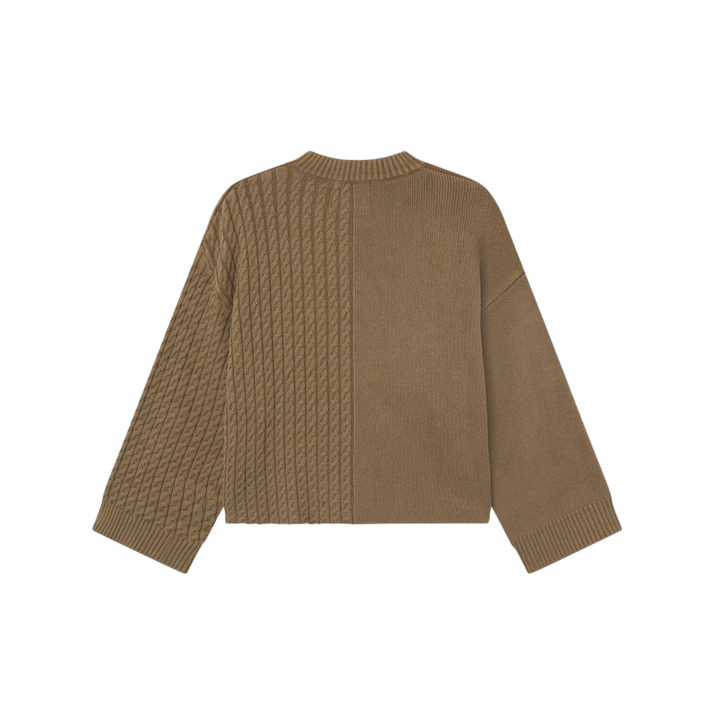 Rougher Choco Knit Sweater