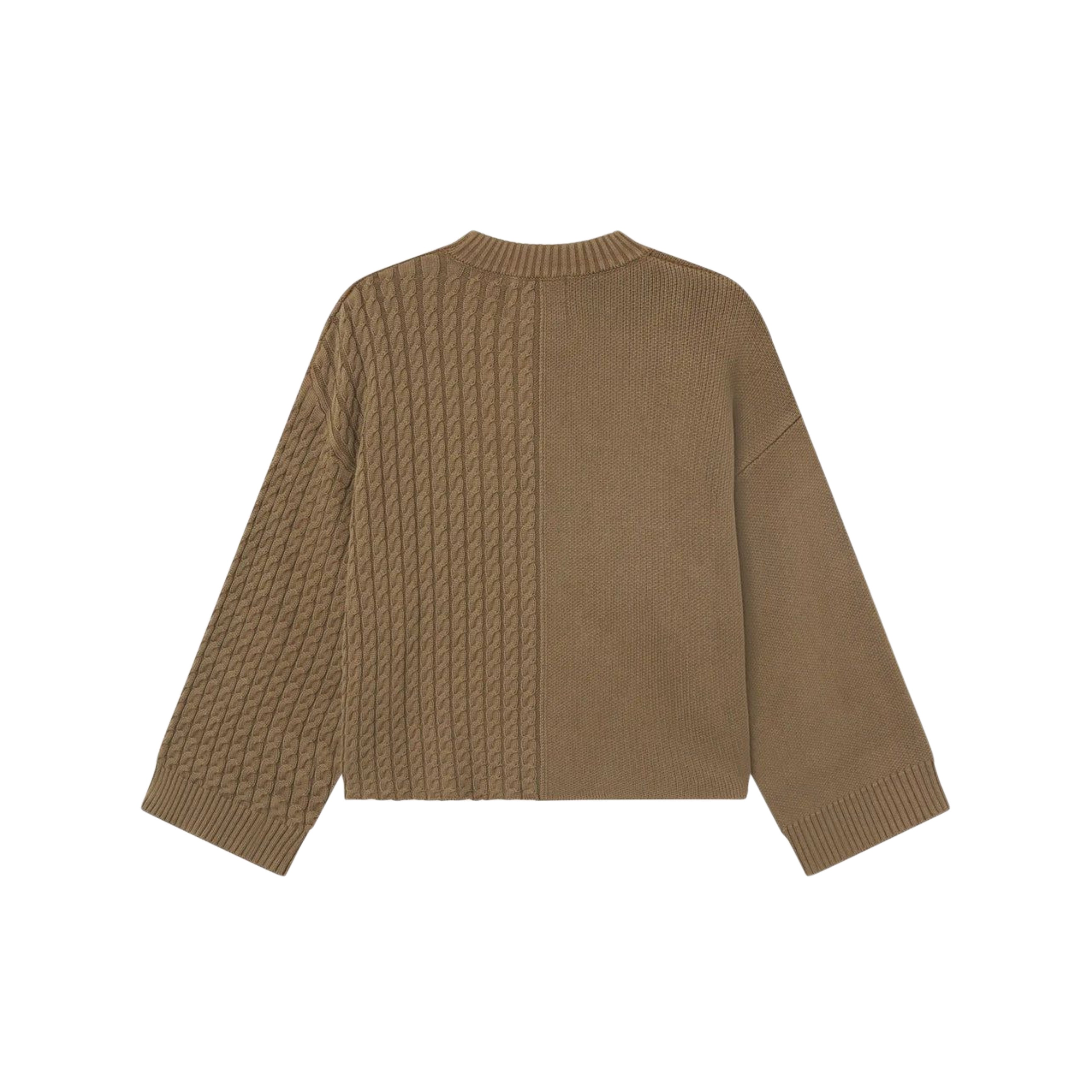 Rougher Choco Knit Sweater