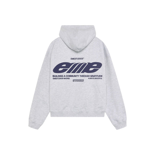 DNA Heather Grey Oversized Hoodie