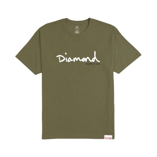 Diamond Supply Co - Og Script Green
