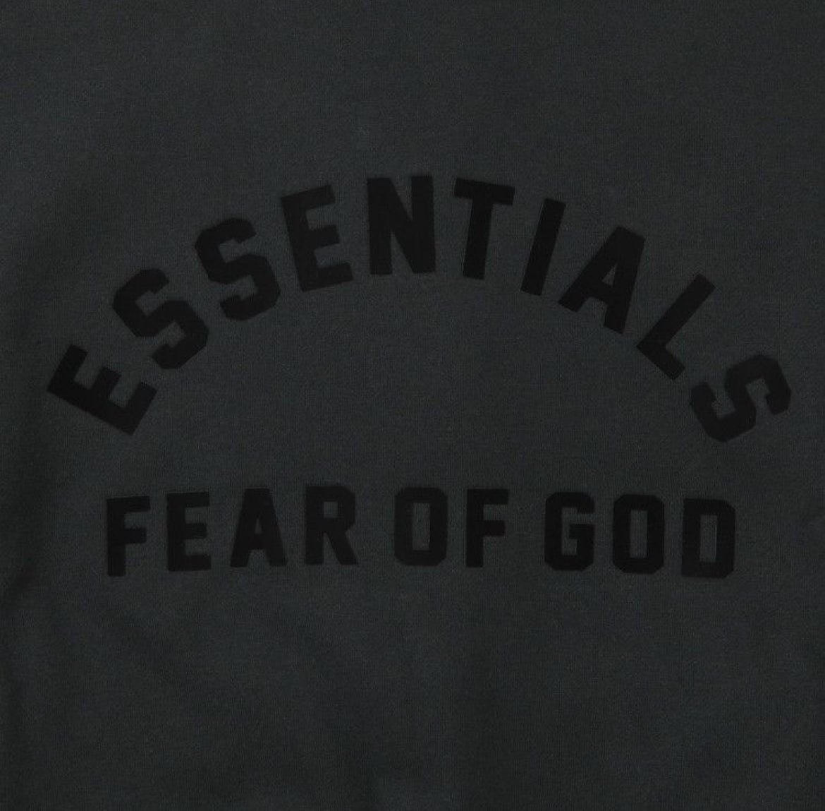 Essentials Fear Of God Jet Black