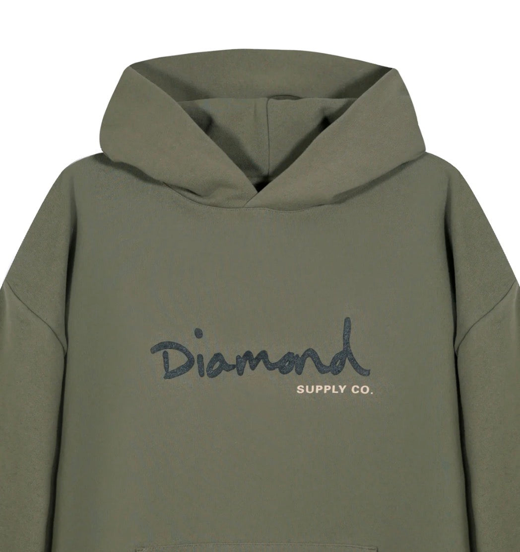 Diamond Supply Og Script Green