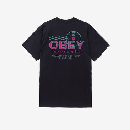 Obey RécordsSound Waves Black