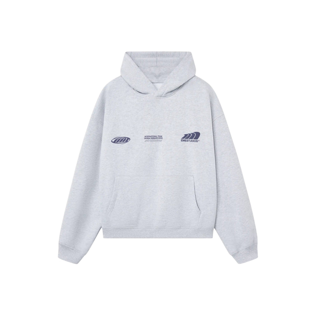 Emestudios Odd Heather Grey Oversized Hoodie