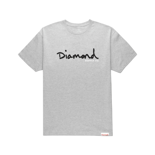 Diamond Supply Co - Og Script Gray